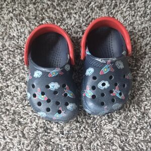 Size 4 Toddler Crocs Limited Edition
